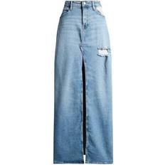 Good American Skirts Good American Ease Denim Midi Skirt