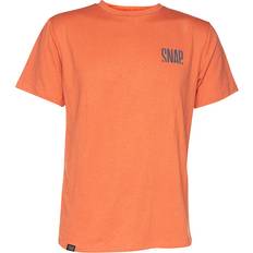 Hampa T-shirts Snap Classic Hemp T-shirt Climbing - Orange