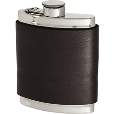 Fickpluntor Wentworth Pewter 6oz Raven Captive Top Pewter BR Hip Flask
