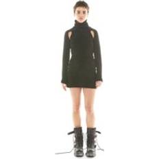 Swix Basic Pleasure Mode Thunder Bodycon Dress Colour: Black