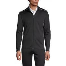 Lands' End XXL Jackets Lands' End Men's Active Track Jacket Black