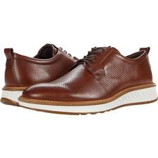 Herre Oxford ecco Men's ST. Hybrid 5-eyelet Derby Shoe Leather Cognac