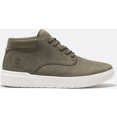Timberland Seneca Bay Mid Leather Shoes Flat Lace - Green