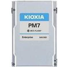 Kioxia pm7 2.5" 3.84 tb sas bics flash tlc kpm71rug3t84