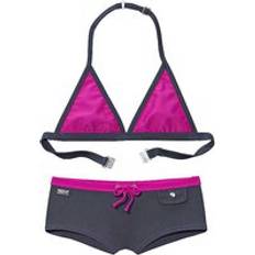 Pink Bikinis Children's Clothing Buffalo Girls Triangle Bikini Pink