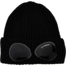 Unisex Abbigliamento C.P. Company Men's Wool Goggle Beanie - Black