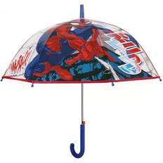 Perletti barnparaply Spiderman 74 cm automatisk röd/blå