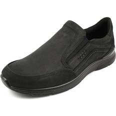 Ecco Herren Hausschuhe ecco Sportliche Slipper schwarz IRVING