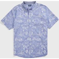 Nautica Men Shirts Nautica Mens Big & Tall Classic Fit Print Oxford Shirt