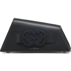 La Carrie Leather Handbag - Black