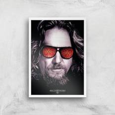 Universal Studios The Big Lebowski Giclee Print A3 Framed Art