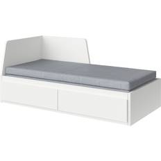 Vita Ställbara sängar IKEA FLEKKE dagbädd m 2 Ställbar säng