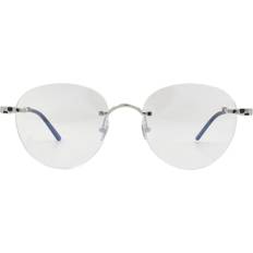 Cartier Women Glasses Cartier Demo Round Ladies CT0309O 002 Silver Tone OS