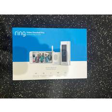 Ring video doorbell pro and chime pro bundle satin nickel brand Silver