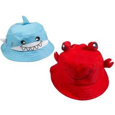 Children's Clothing Fun Express Kids Crab & Shark-Shaped Bucket Hats Pc