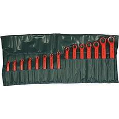 Wiha Combination Wrenches Wiha Box End Set Chrome Offset SAE 21094 Combination Wrench