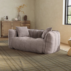 Hokku Designs Chenille Large Bean Bag Sofa