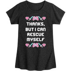 Children's Clothing Sold by: Hybrid Apparel, Instant Message Rescue Myself Toddler & Youth Girls Short Sleeve Graphic T-Shirt