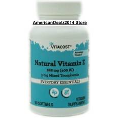 Vitacost Natural E 268 mg 400 IU