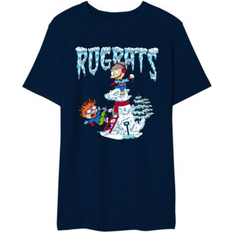 Airwaves Rugrats Snowball Fight Men's Graphic T-Shirt Rugrats Snowball Fight Mens Graphic T-sh