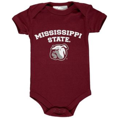 Two Feet Ahead Unisex Infant Maroon Mississippi State Bulldogs Arch Logo Bodysuit Maroon