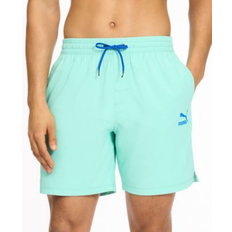 Puma XL Swimming Trunks Puma Men's Archive 7" Swim Trunks Green