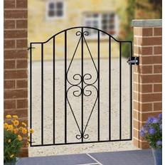 Steel Enclosures Henley Stirling Low Bow Top Scroll Gate