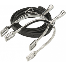 Staffe Korsteel Speroni Da Dressage A Collo Lungo Con Cinturino Per Cavalli - Noir