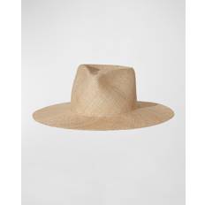 Natural - Woman Hats Janessa Leone Misha Hat in Natural Tan. also in L, S