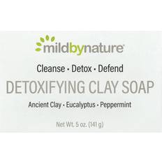 Eukalyptus Kroppstvålar Nature Detoxifying Clay Bar Soap Eucalyptus & Peppermint with Ancient Clay 5oz