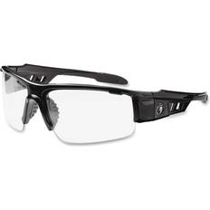 UV Protection Eye Protections Ergodyne Skullerz DAGR Clear Lens Black Safety Glasses