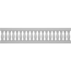 Stair Railings Ekena Millwork Sold by: Walmart.com, 32 H x 11 L Fiberthane Embassy Unassembled Balustrade Railing Kit Style N 7 On-Center Spacing to Pass 4 Sphere Code