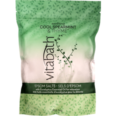 Tea Tree Oil Bath Salts Vitabath Epsom Salts Soothing Cool Spearmint &