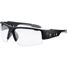 Protective Gear Ergodyne Skullerz Dagr Safety Glasses/Sunglasses, Matte Black, Clear Lens