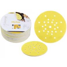 Elverktygstillbehör Mirka 1674802580 225mm P80 Yellow Abrasive Soft Grip Pack of 25