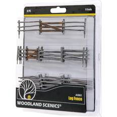 Accessories Woodland Scenics log fence o gauge a3001 us import