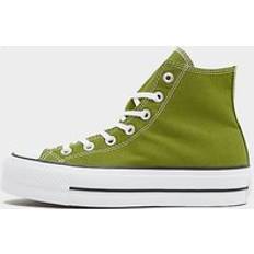 39 - Converse Chuck Taylor Skor Converse All Star Lift High Platform Dam, Green