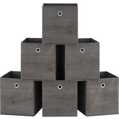 Cubes, Set of 6 Bins with Non-Woven Cube