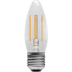 Light Bulbs Bell Dimmable Clear LED Filament Candle E27 4000K 3.3W