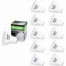 LUX 4 pack of 5w gu10 led light bulbs 6000k la cool white