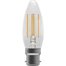 Light Bulbs BELL Lighting Bell Dimmable Clear LED Filament Candle B22 2700K 3.3W