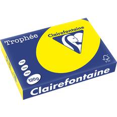 Orange Kontorspapper Clairefontaine 120g A4 Papper Ljusorange 250 Ark