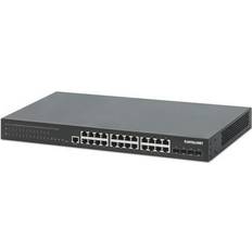 561846 19 Tum Nätverksswitch 10 100 1000 MBit/s