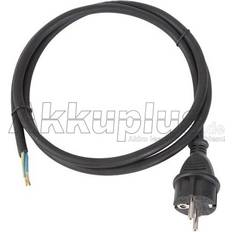 Perel NETZKABEL GUMMI 1.5 m 3G2.5 CEE 7/7 STECKER KABEL, FEIES ENDE