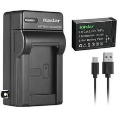 Batteries & Chargers Kastar 1-Pack LP-E17H Pro Battery AC Charger EOS R8 R50