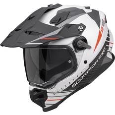 Full face helmet Scorpion ADF-9000 Feat Full Face Helmet - White/Black/Red