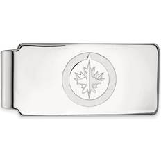 Money Clips LogoArt Sterling Silver NHL Winnipeg Jets Money Clip