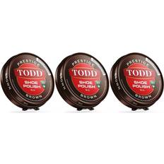 Brown Shoe Care Todd Prestige Shoe Polish Brown 50ml Pack of