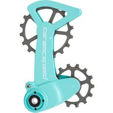 CeramicSpeed Wheels CeramicSpeed OSPW X Cerakote Ctd Turquoise, Shimano XTR