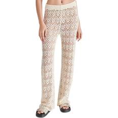 Natural Pants & Shorts Steve Madden Eddie Crochet Pants Natural